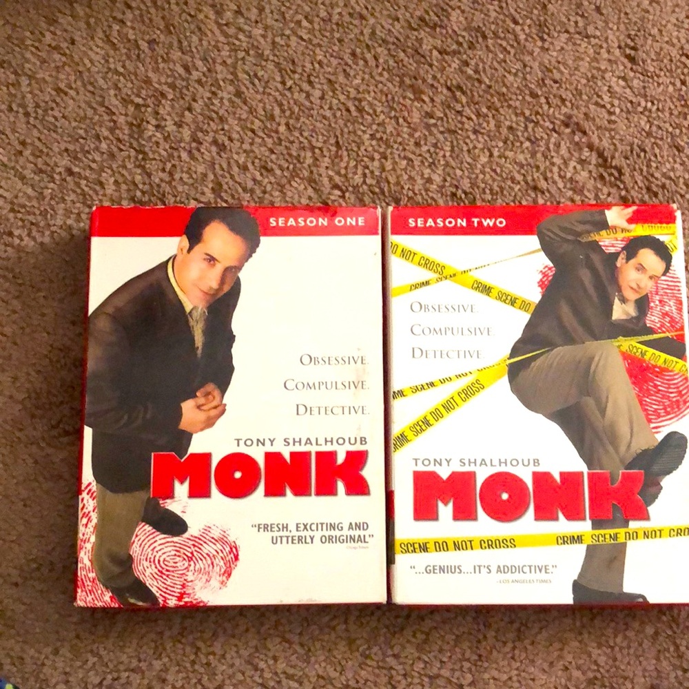 Season one and season two monk